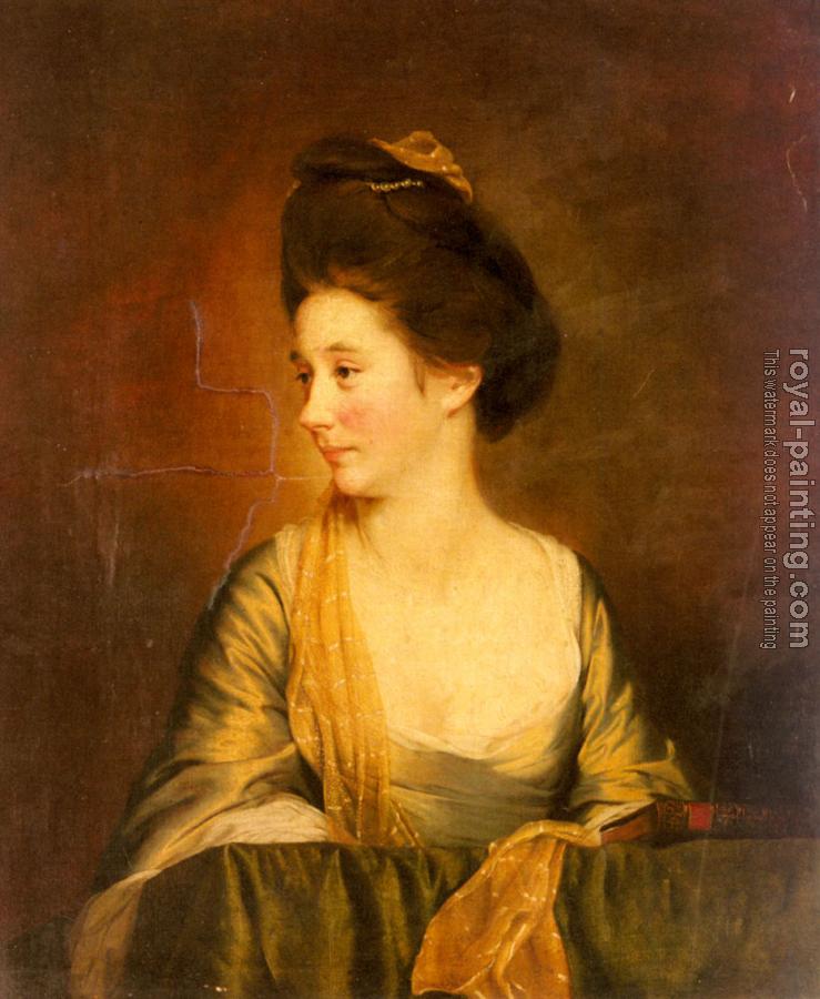 Joseph Wright Of Derby : Portrait Of Susannah Leigh